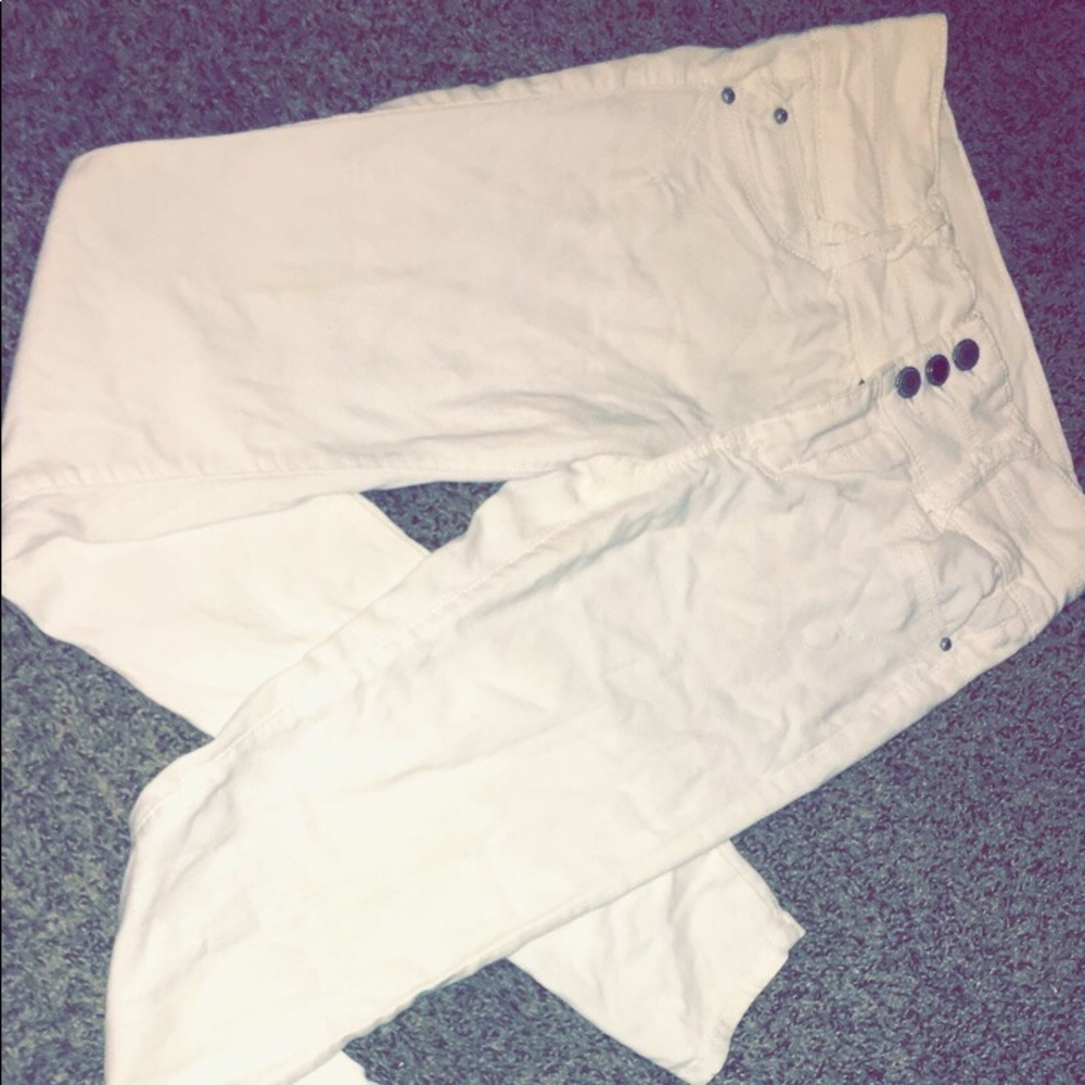 High waisted skinny jeggings